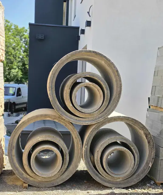 Armirana betonska cev Ø500 mm — 1 m