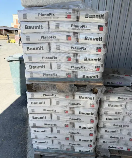 Baumit PlanoFix — malter za tankoslojno zidanje