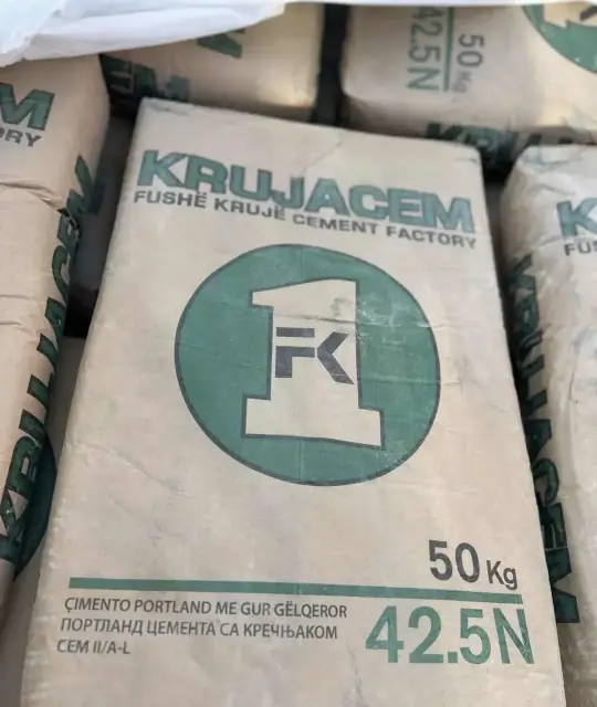 Albanski cement Kruja 42,5N — 25 kg